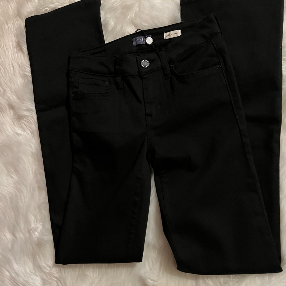 Jacob Davis jeans mid rise curvy fit relaxed hips & thighs bootcut 26×32 - Picture 2 of 5